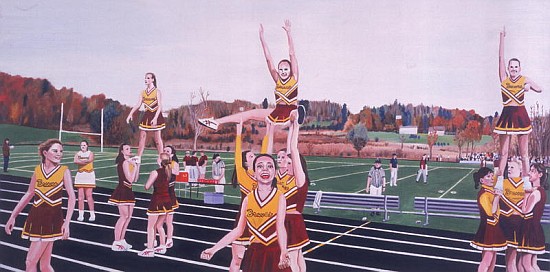 Fulton-Fonda Braves, 2003 (oil on canvas)  from Joe Heaps  Nelson