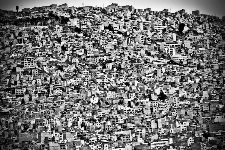 Favela Village in El Alto, La Paz, Bolivia from Joel Alvarez