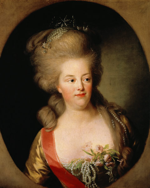 Princess of Württemberg a later duchess Friederike of Oldenburg from Joh. Friedrich August Tischbein