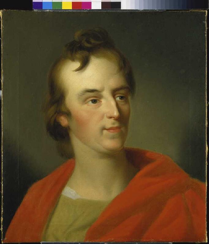 Johann Christoph Friedrich Schiller from Joh. Friedrich August Tischbein