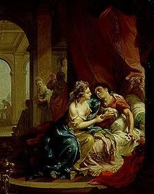Antonius and Cleopatra. from Joh. Heinrich Wilhelm Tischbein