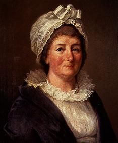 Portrait of the countess Bernstorff from Joh. Heinrich Wilhelm Tischbein