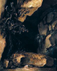 Rock cave from Joh. Heinrich Wilhelm Tischbein