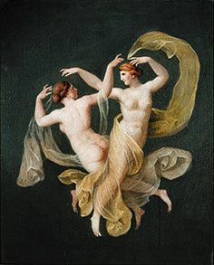 Unresolved nymphs in the dance. from Joh. Heinrich Wilhelm Tischbein