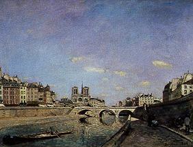 Paris, Seinebrücke and Notre lady
