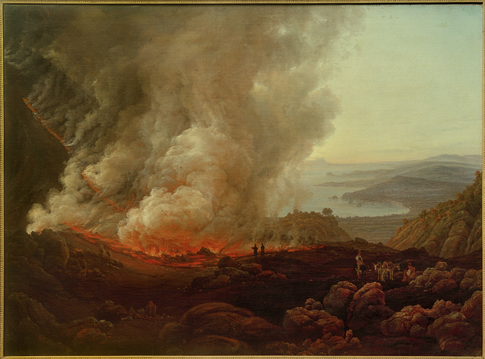 Der Ausbruch des Vesuv im Dezember 1820. from Johan Christian Clausen Dahl