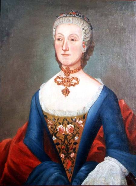 Portrait of Anne Elizabeth Amalie Berg (Simonsen) from Johan Christian Remin