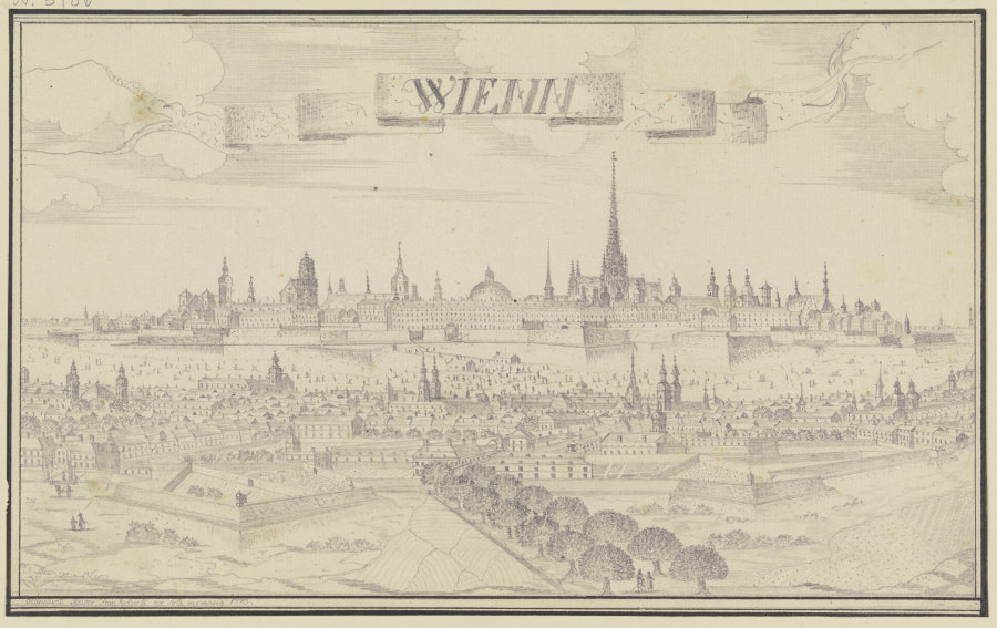 View on Vienna from Johann Baptist Reiser