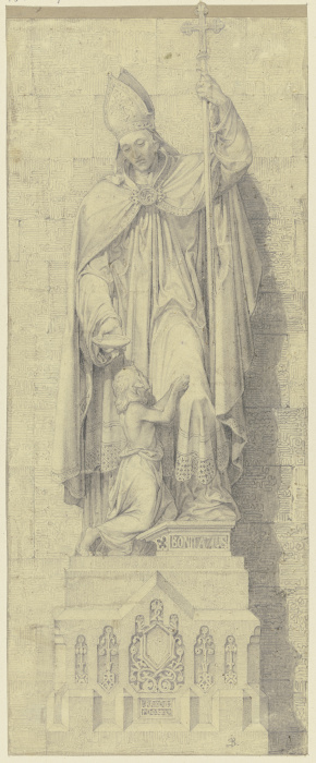 Statue des Heiligen Bonifazius from Johann Baptist Scholl d. J.