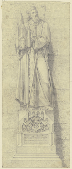 Statue des Heiligen Willigis from Johann Baptist Scholl d. J.