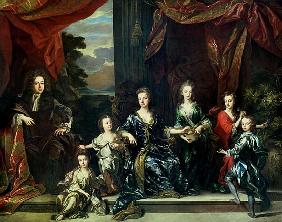 John Churchill (1650-1722) 1st Duke of Marlborough and Sarah (1660-1744) Duchess of Marlborough with