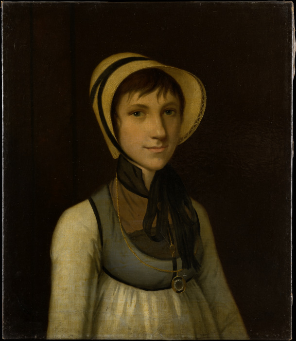 Portrait of Marie Barbara Lauck from Johann Friedrich August Tischbein