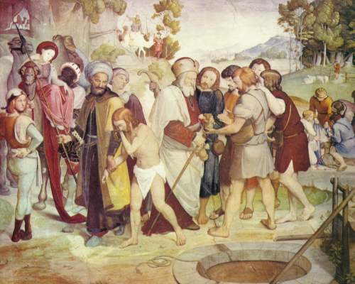 Josef is sold the Midianiter by his brothers from Johann Friedrich Overbeck