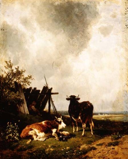 The Cows from Johann Friedrich Voltz