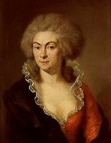 Countess Maria Theresia of Laly pink from Johann Georg Edlinger