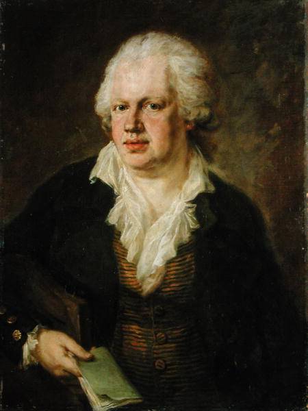 Portrait of the Poet Joseph Marius Von Babo (1756-1822) from Johann Georg Edlinger