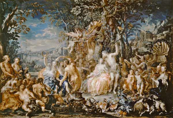 Bacchus und Ariadne from Johann Georg Platzer