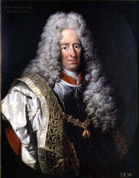 Count Alois Thomas Raimund von Harrach Viceroy of Naples (1669-1742) from Johann Gottfried Auerbach