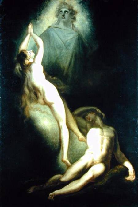 The Creation of Eve - Johann Heinrich Füssli as art print or hand
