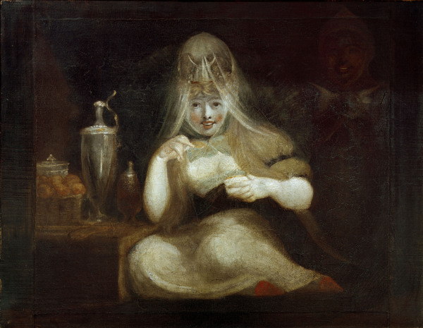 Fairy Mab - Johann Heinrich Füssli as art print or hand painted oil.