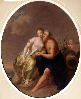 River God and Nymph