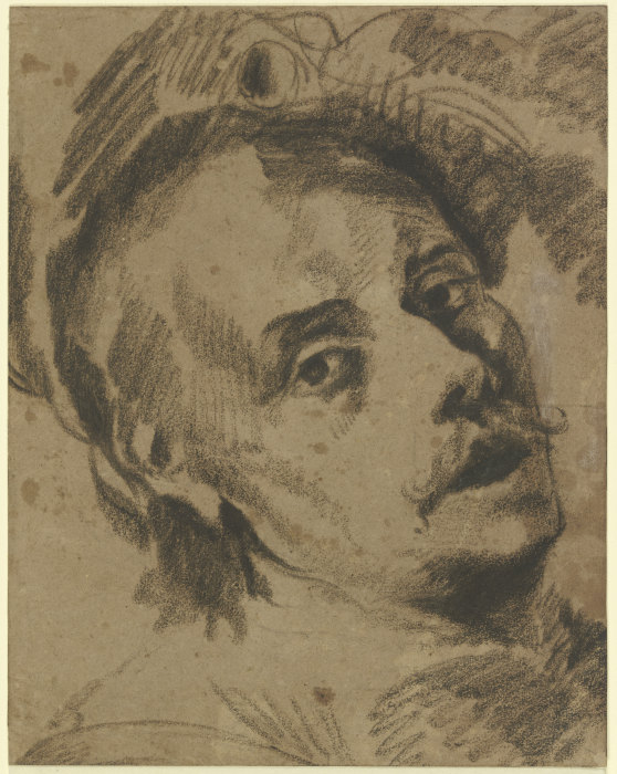 Head of a cavalier from Johann Liss