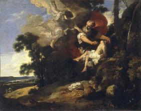 J.Liss /Abraham Sacrifices Isaac/ c.1624
