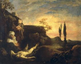 J.Liss / Adam & Eve Lament Abel''s Death