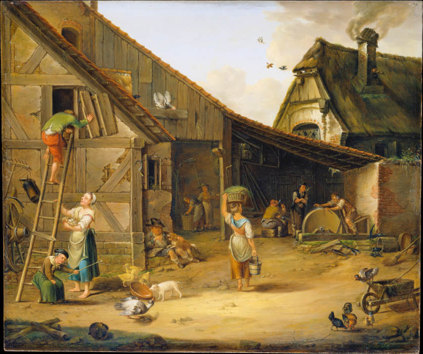 A Farm from Johann Ludwig Ernst Morgenstern