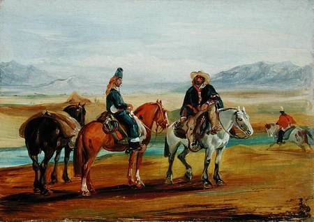 Chilean Huasos from Johann Moritz Rugendas