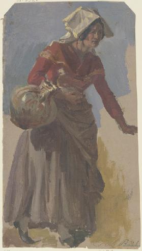 Bäuerin aus Albano mit einem Krug