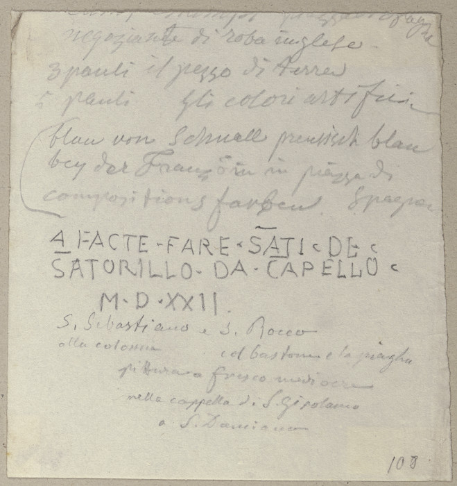 Die Nachschrift einer Inschrift from Johann Ramboux