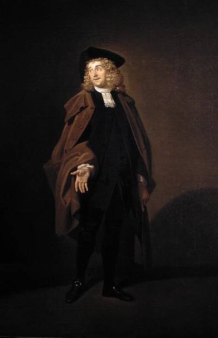 Portrait of John Moody (c.1712-1821) as Father Foigard in the Beaux Stratagem from Johann Zoffany