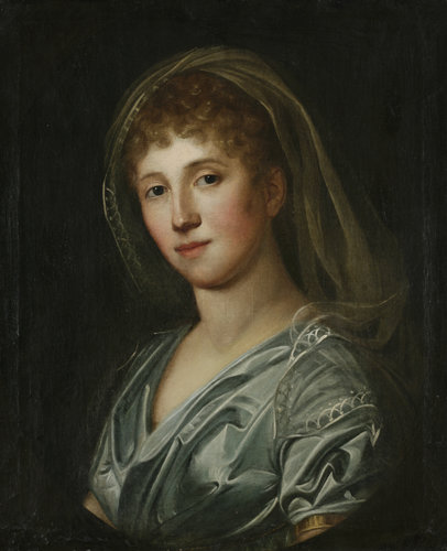 Bildnis einer jungen Dame aus westfälischem Adel from Johann Christoph Rincklake