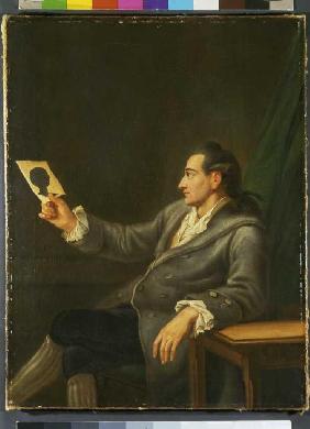 Johann Wolfgang Goethe. 1778 (Kopie nach Georg M. Kraus)