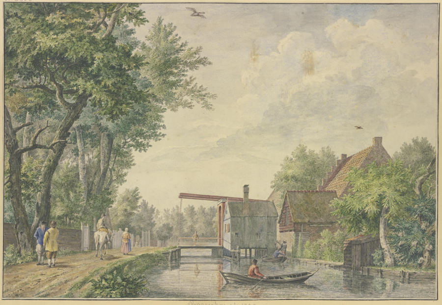 View of Baambrugh from Johannes de Bosch