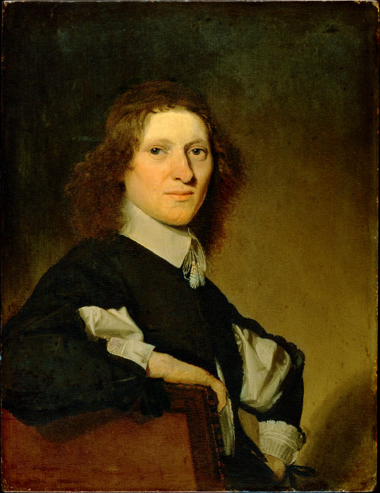 Portrait of a Seated Young Man from Johannes Verspronck