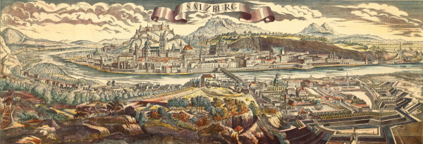 View of Salzburg from Johann Friedrich Probst