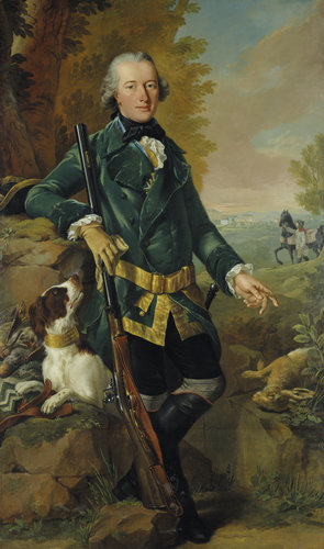 Bildnis Freiherr Emilius Ulrich von Donop from Johann Heinrich Tischbein