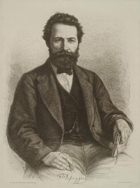 Franz von Defregger, österr. Maler Ederhof (Tirol) 