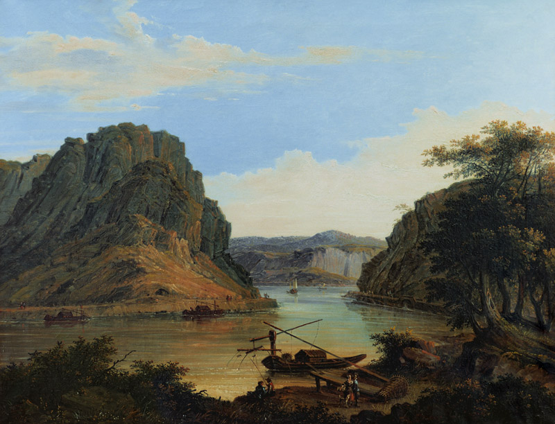 The Lorelei Rock from Johann Ludwig Bleuler