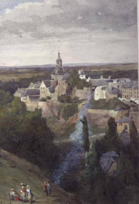 Moncontour, Brittany from John Absolon