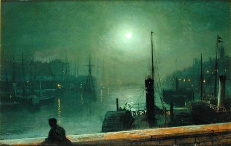 On the Clyde, Glasgow from John Atkinson Grimshaw