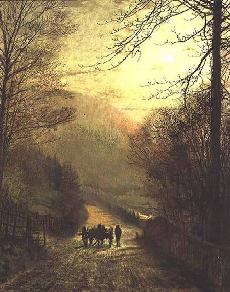 Forge Valley, Scarborough from John Atkinson Grimshaw