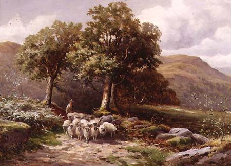 Landscape with a Flock of Sheep from John Bates Noel