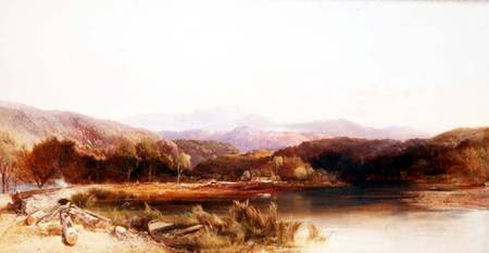 The River Tallock near Loch Lomond from John Berney Ladbrooke