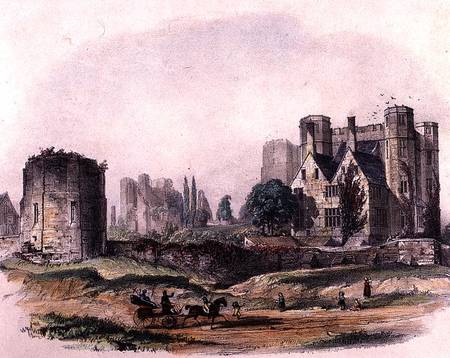 Kenilworth Castle from John Brandard