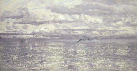 A Pearly Summer Seascape from John Brett