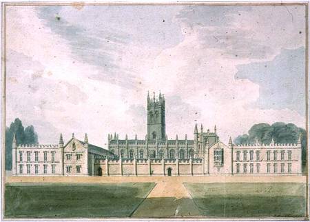 Magdalen College, Oxford from John Buckler