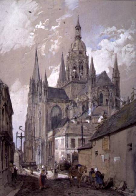 Bayeux Cathedral, View from the South East from John Burgess